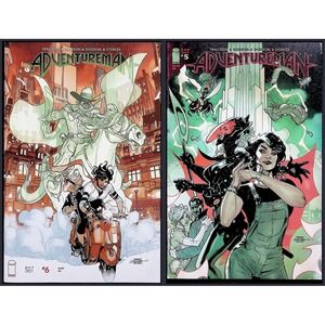 Image Comics Adventureman #5 6 2x Lot Matt Fraction Terry Dodson 2021